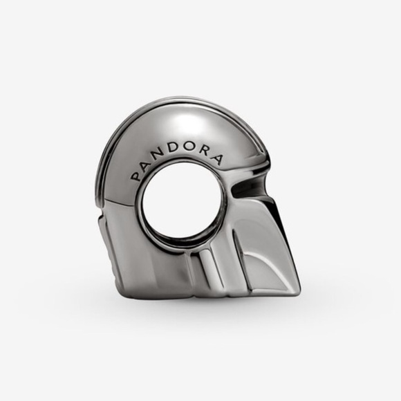 NWOT Pandora x Star Wars The Mandalorian Helmet Charm - 740019C01 - Picture 2 of 14